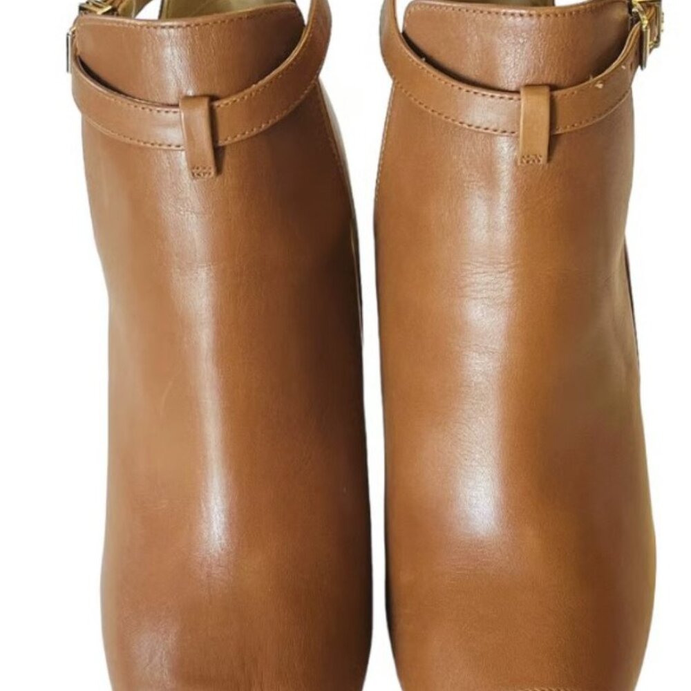 NIB Michael Kors Lawson Peep Toe Booties - Picture 1 of 4